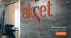 Desktop Screenshot of aksetlaw.com